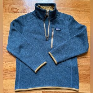 Patagonia Kids' Better Sweater 1/4-Zip Fleece